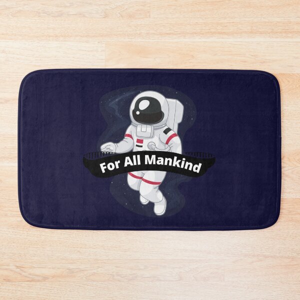 Item preview, For all Mankind, astronaut in space designed and sold by Yellowsprint.