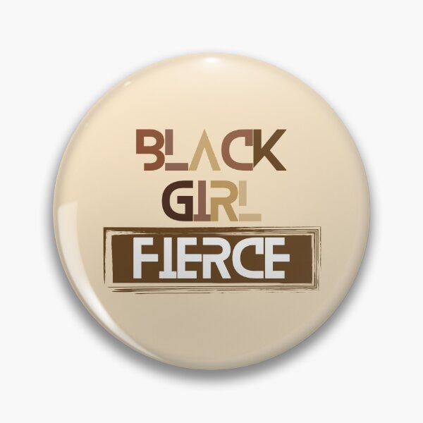 Item preview, Black Girl Fierce [#154] designed and sold by AfriStyleUK.
