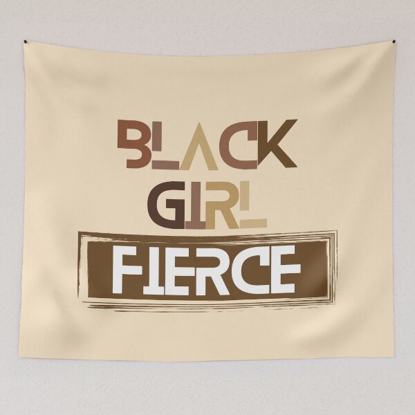 Item preview, Black Girl Fierce [#154] designed and sold by AfriStyleUK.
