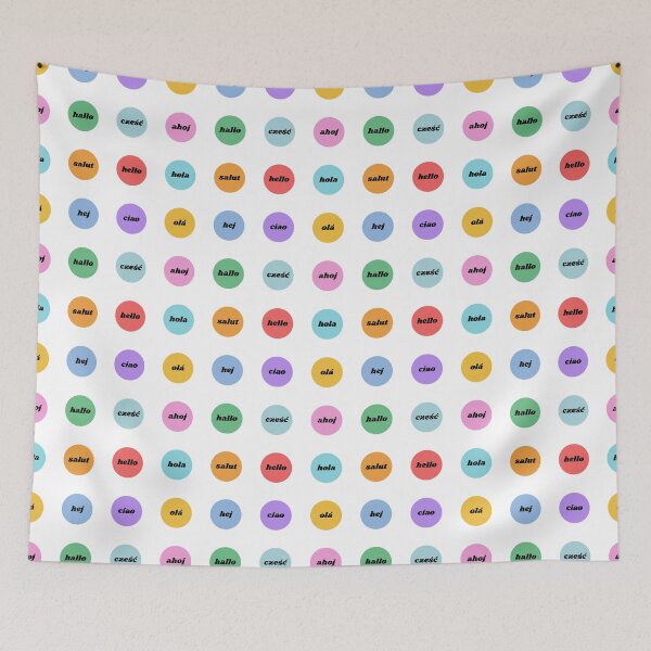 Item preview, Hello in 9 languages designed and sold by Inspirationmotivation.
