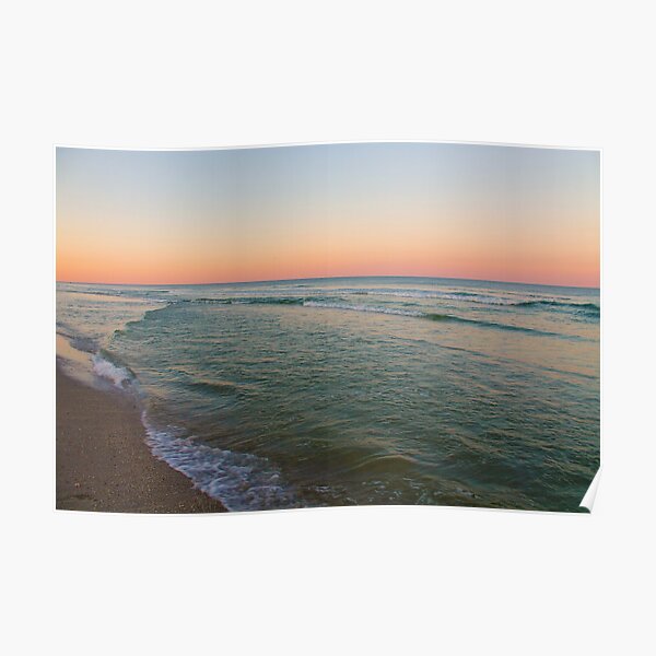 Calm Waves Poster