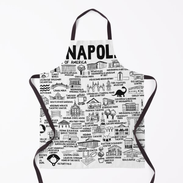Item preview, Indianapolis Indiana designed and sold by fiberandgloss.