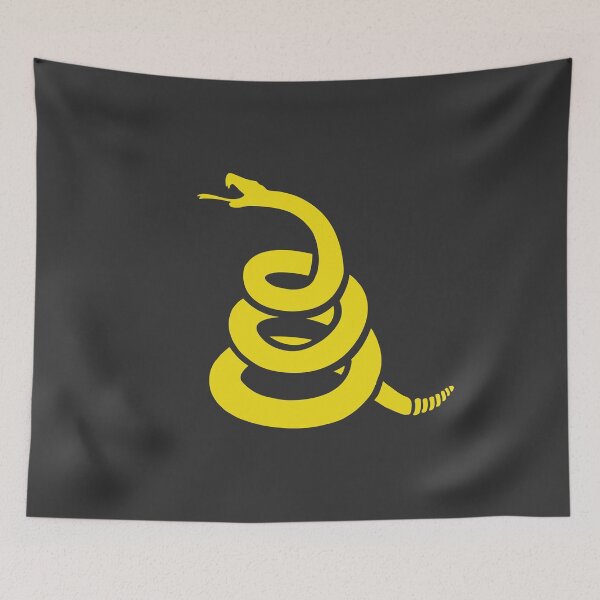 Item preview, The Gadsden (Modern interpretation of Gadsden 'Don't tread on me' flag) - Reverse designed and sold by franklinprintco.