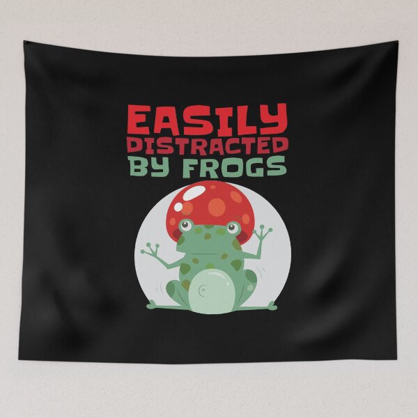 Item preview, Easily Distracted By Frogs designed and sold by Maria Garcia.