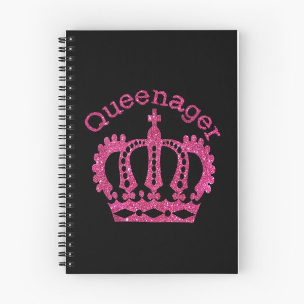 Item preview, The Official Queenager. Crowned Queenager. Humorous designed and sold by luvmhykdesigns.