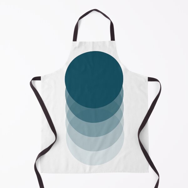 Item preview, Sunrise II Teal retro abstract geometric rising sun designed and sold by Glimmersmith.