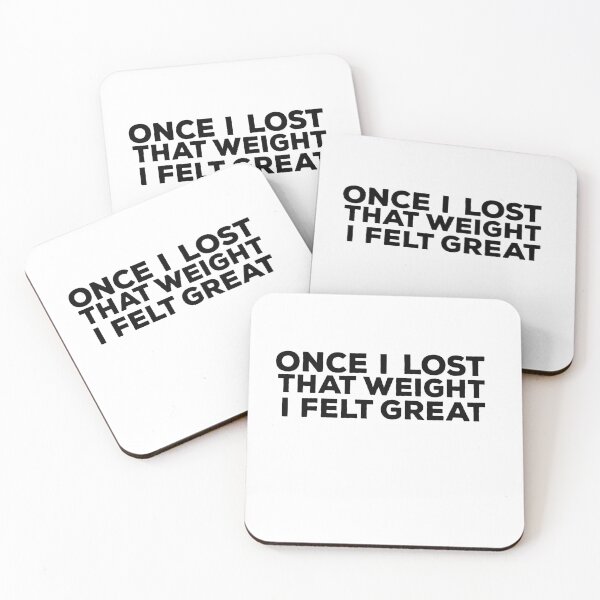 Item preview, Once I Felt That Weight I Felt Great Fitness Quote designed and sold by AritraSur.