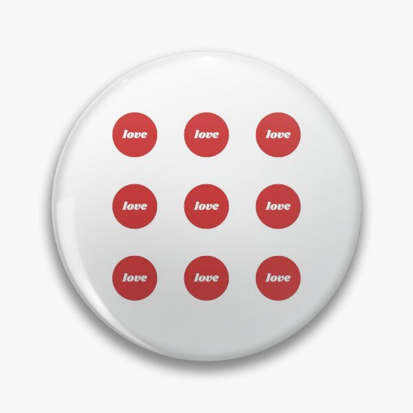 Item preview, Love sticker pack - red designed and sold by Inspirationmotivation.