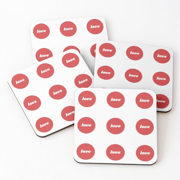 Item preview, Love sticker pack - red designed and sold by Inspirationmotivation.