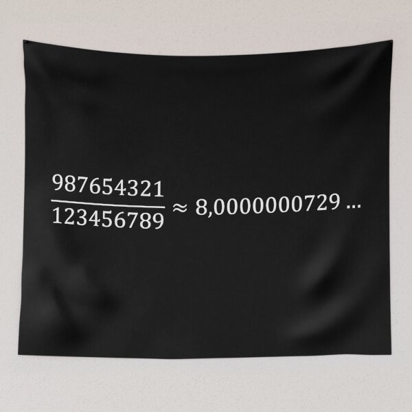 Item preview, a beautiful approximation of the number eight dark version designed and sold by NoetherSym.