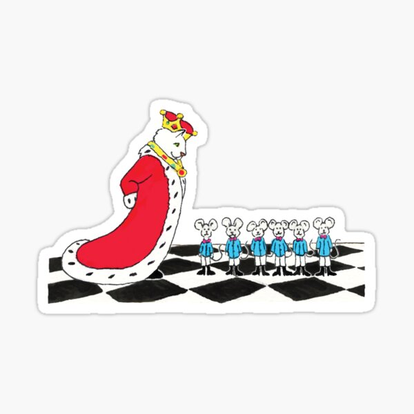 Item preview, "King Leo Inspecting the Palace Mice" designed and sold by gigiamal.
