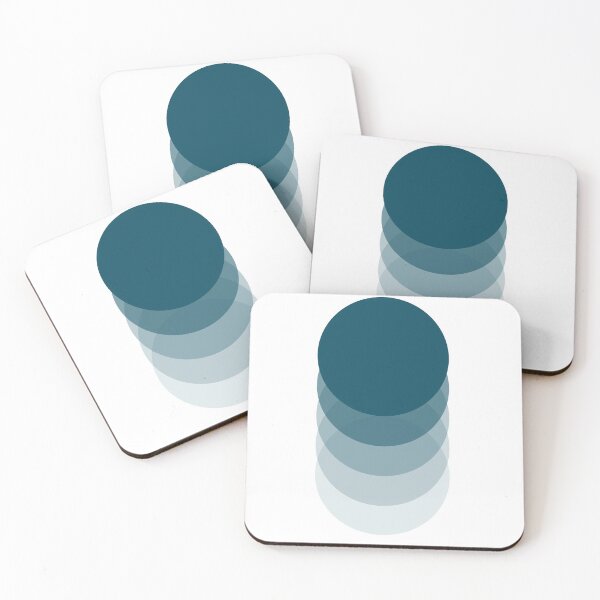 Item preview, Sunrise II Teal retro abstract geometric rising sun designed and sold by Glimmersmith.