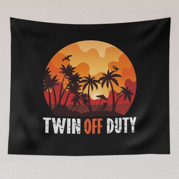 Item preview, Twin Off Duty | creative Gift for Twin designed and sold by YAHIA-14.