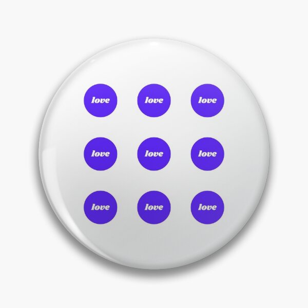 Item preview, Love sticker pack purple designed and sold by Inspirationmotivation.