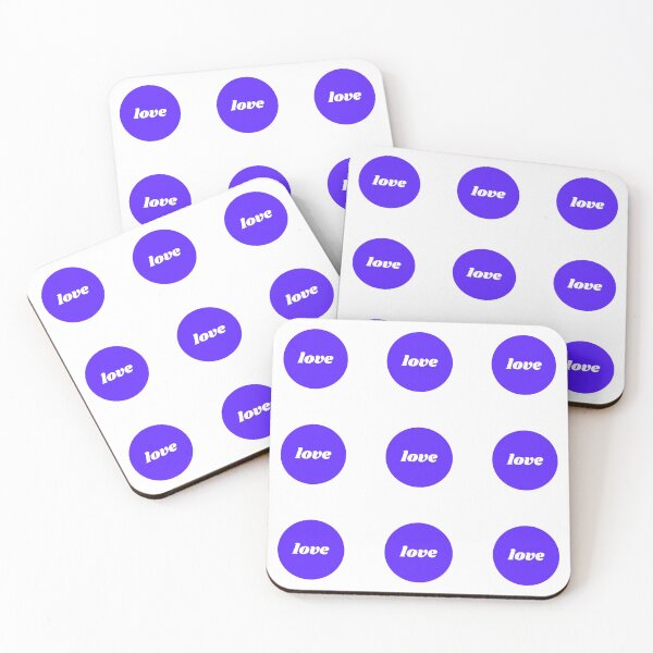Item preview, Love sticker pack purple designed and sold by Inspirationmotivation.