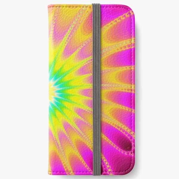 Fraktal Happy Summer iPhone Flip-Case