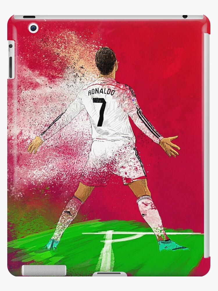 Cristiano Ronaldo Red Jersey Mobile Skin