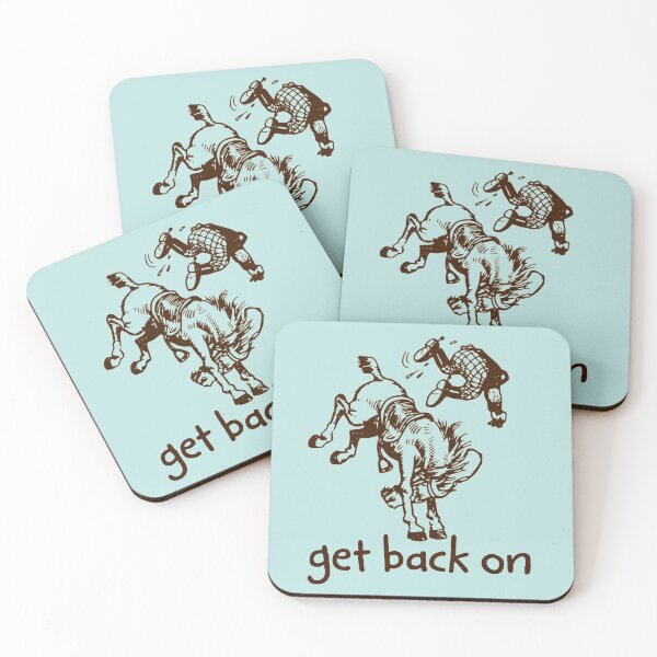 Item preview, Get Back On designed and sold by sandpiperstudio.
