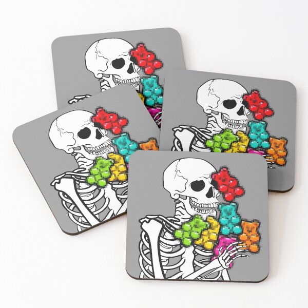 Item preview, Skeleton Gummi Bears designed and sold by NOTSNIW ART.