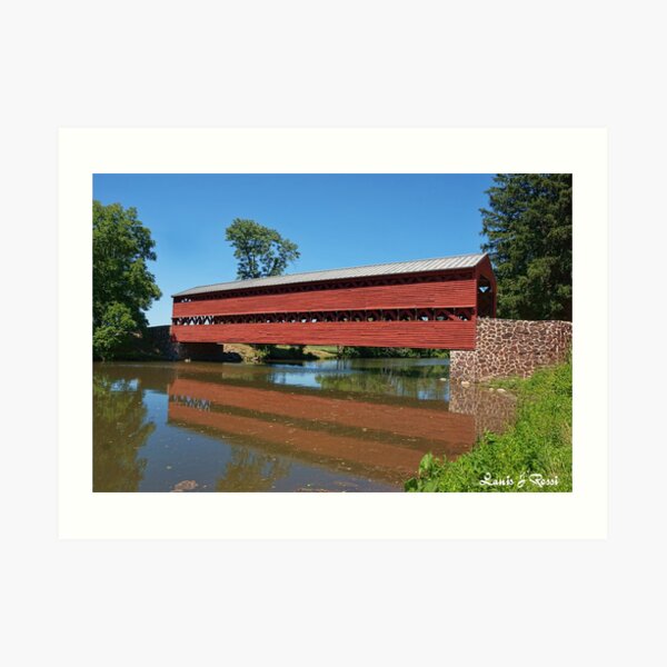 Sachs Covered Bridge Art Print