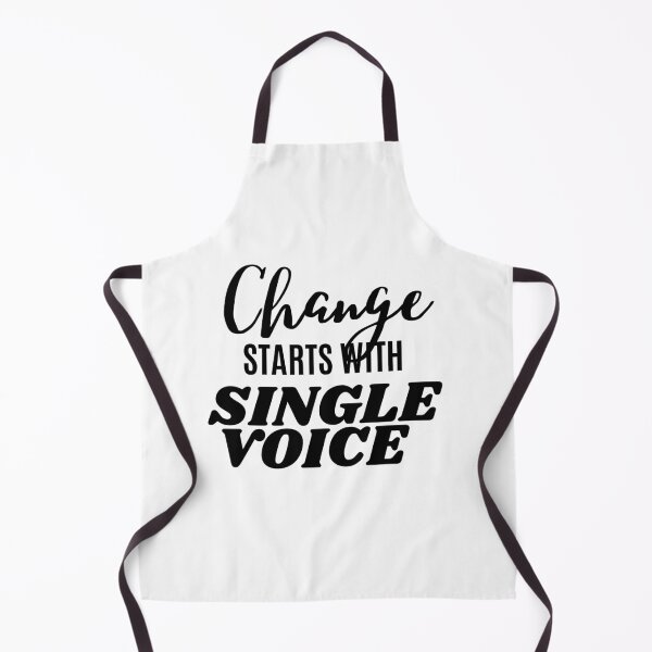Item preview, CHANGE STARTS WITH SINGLE VOICE designed and sold by CeraRoss.