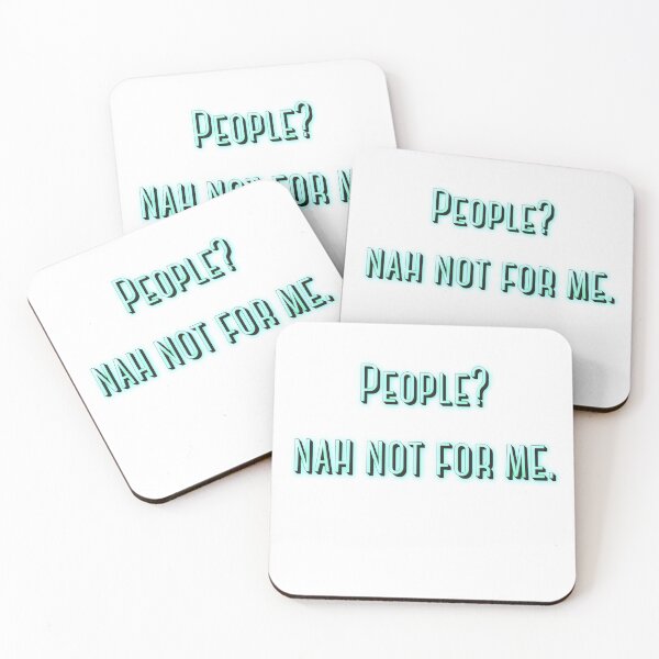 Item preview, People? Nah not for me. designed and sold by Putty1981.