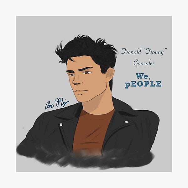 Donald "Donny" Gonzalez Character Portrait Photographic Print