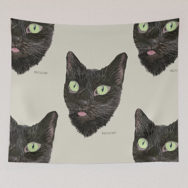 Item preview, cat power designed and sold by buzzcutart.