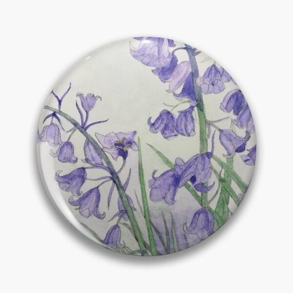 Item preview, Bluebells watercolour painting  designed and sold by esvb.
