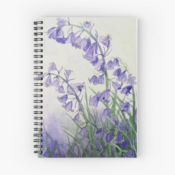 Item preview, Bluebells watercolour painting  designed and sold by esvb.