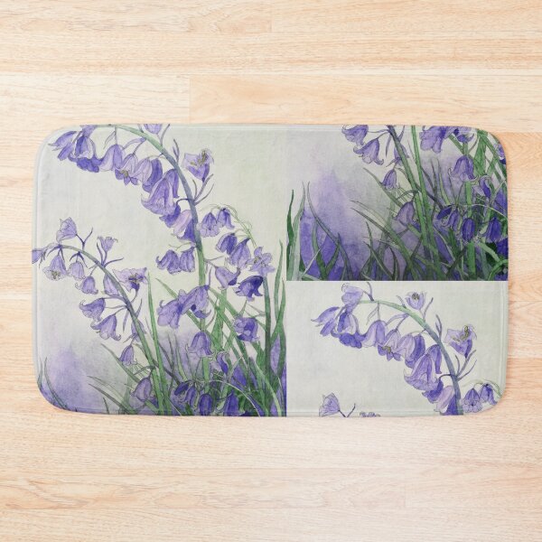 Item preview, Bluebells watercolour painting  designed and sold by esvb.