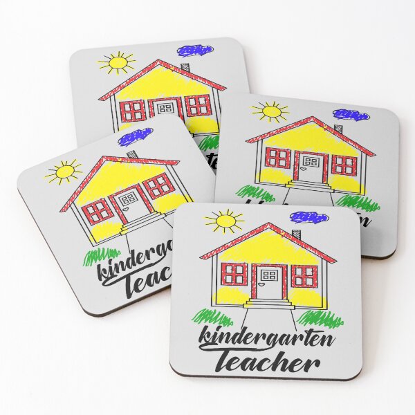 Artikelvorschau, Kindergärtnerin Zeichnung eines Hauses entworfen und verkauft von TrndSttr.