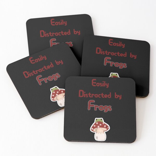 Item preview, Distracted by frogs, black lovers designed and sold by Taj Shop.