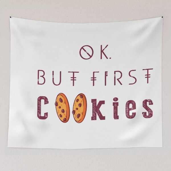 Item preview, Ok But First Cookies designed and sold by TheImperfecto.