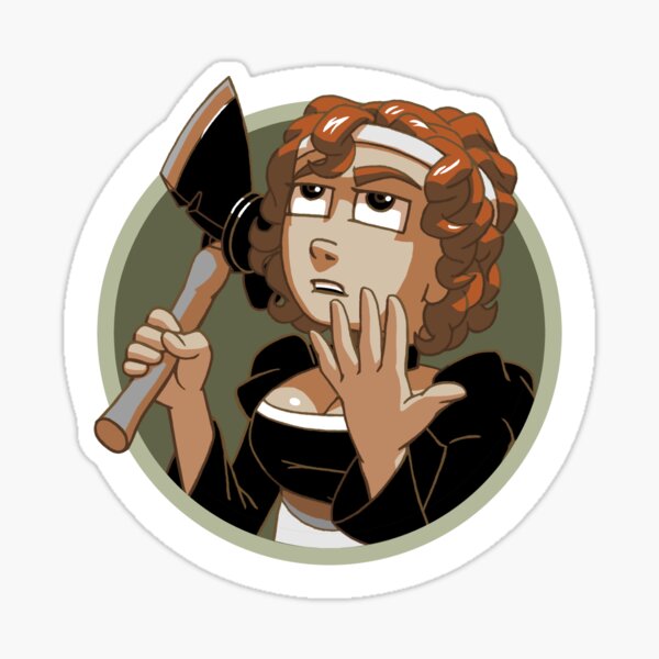 Alice Has An Axe! Sticker