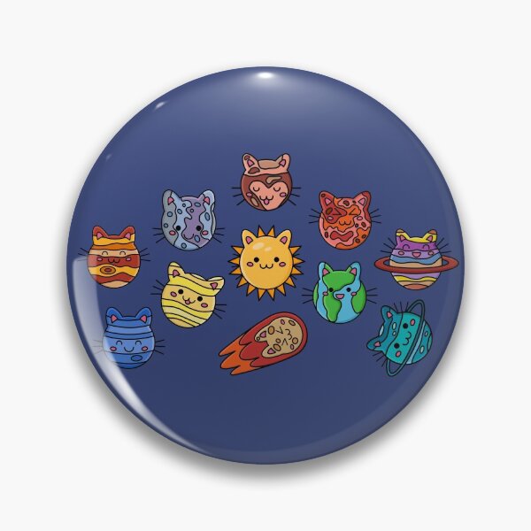 Item preview, Gato Planetas I Sistema Solar Animal designed and sold by GeekishlyArt.