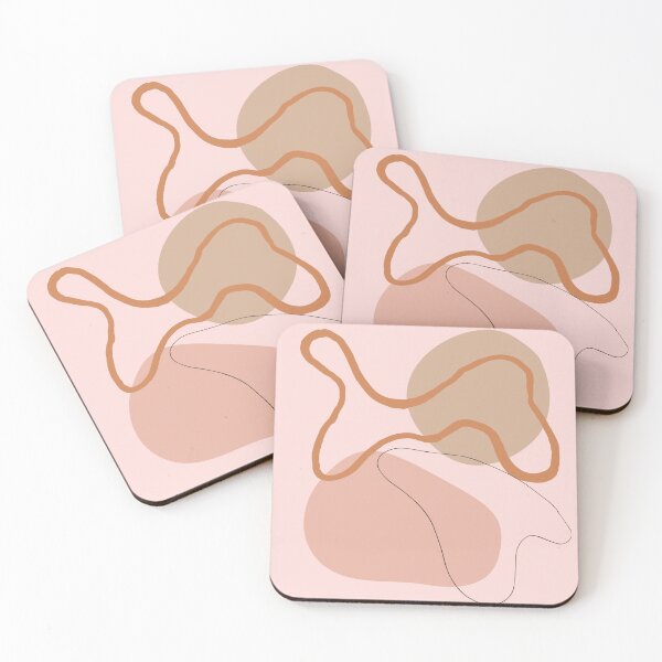 Item preview, Abstract Pastel Shapes designed and sold by hewn505.
