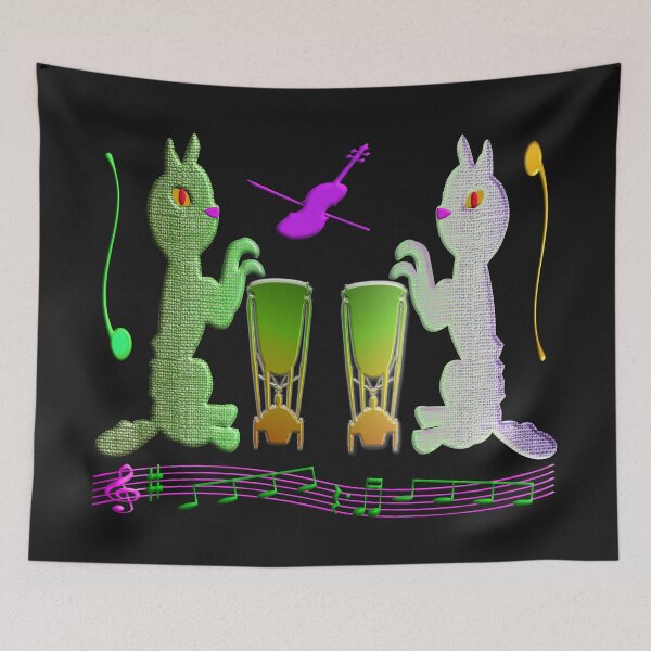 Item preview, Life is more easy with cats and music - My Cat Is My Therapist - Great Gift For Cats and Music Lover(2). designed and sold by Ralek.