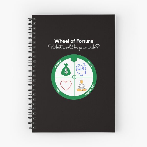 Item preview, The wheel of happiness - money, mind, love, spirituality designed and sold by Emma's New York Magic.
