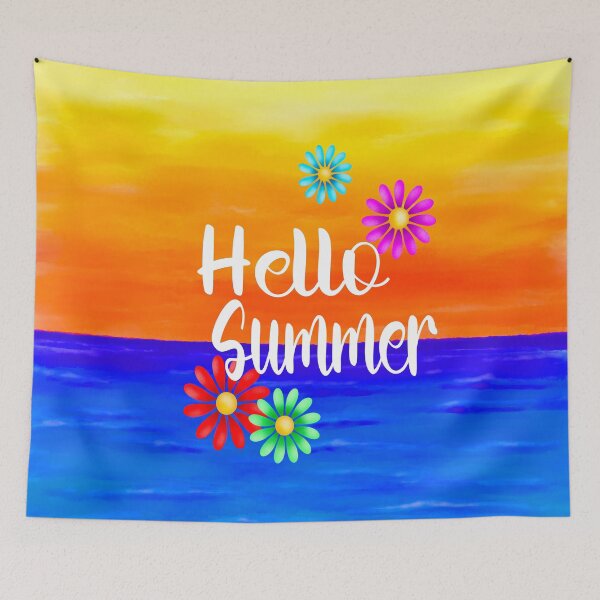 Item preview, Hello Summer, Welcome Summer designed and sold by orangeblue21.