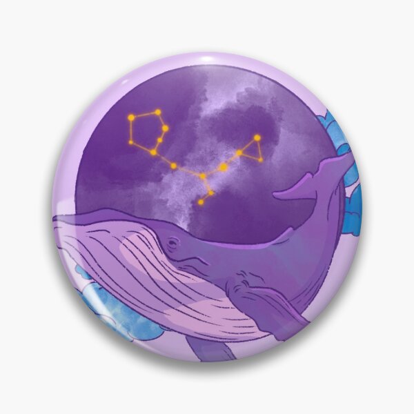 Item preview, humpback whale and the moon designed and sold by PudimTropical.