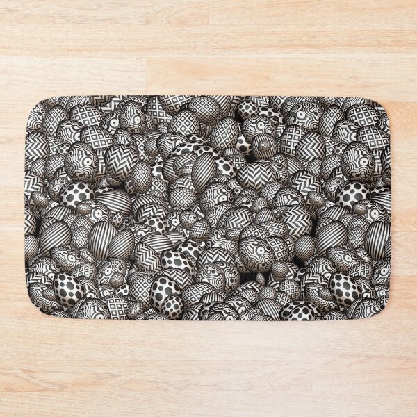 Item preview, Black and white  abstract pattern  designed and sold by Aenota.