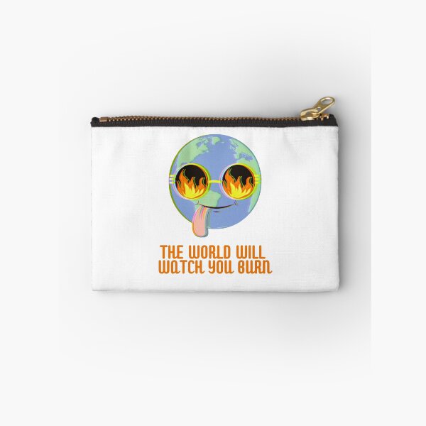 Item preview, THE WORLD WILL WATCH YOU BURN  designed and sold by The Cosmic Turtle.