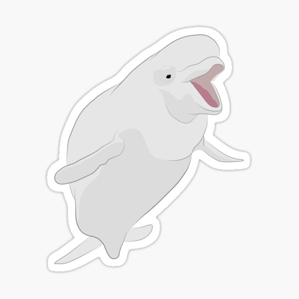 Item preview, Beluga designed and sold by The Sleepy Monito.
