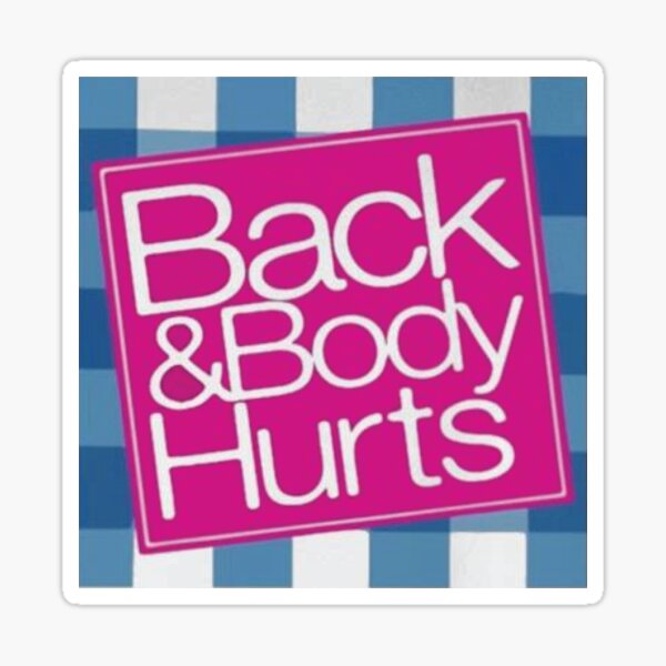 Back Pain Gifts & Merchandise for Sale