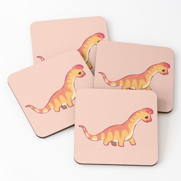 Item preview, Colorful Chibi Long Neck Dinosaur - Sauropod Argentinosaurus designed and sold by ShyOwlet.