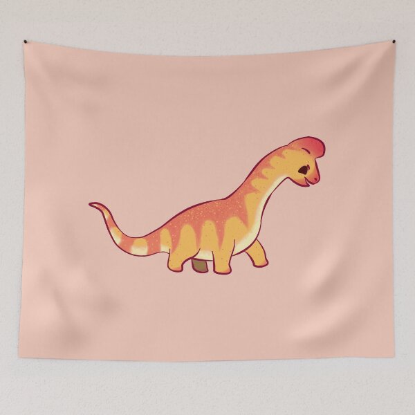 Item preview, Colorful Chibi Long Neck Dinosaur - Sauropod Argentinosaurus designed and sold by ShyOwlet.