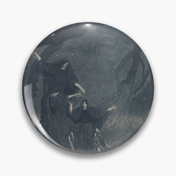 Item preview, The Norns by Franz Stassen designed and sold by Astrilde.