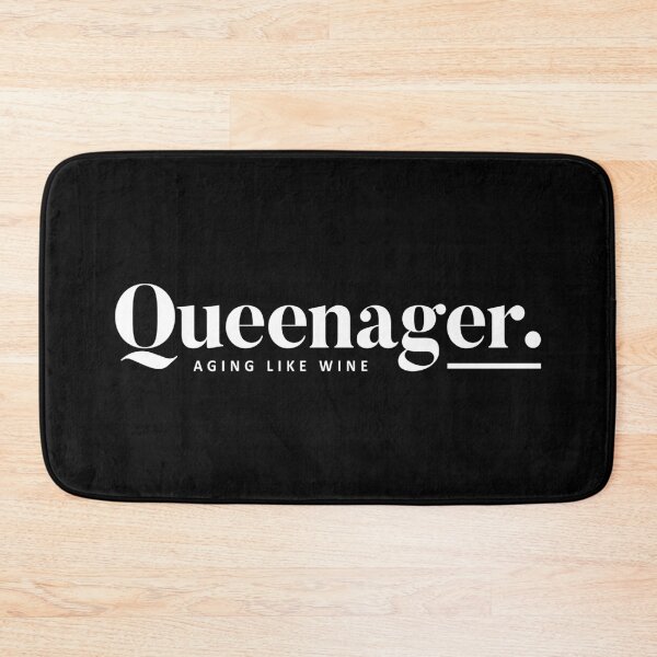 Item preview, Queenager - aging like wine. designed and sold by Type4u.