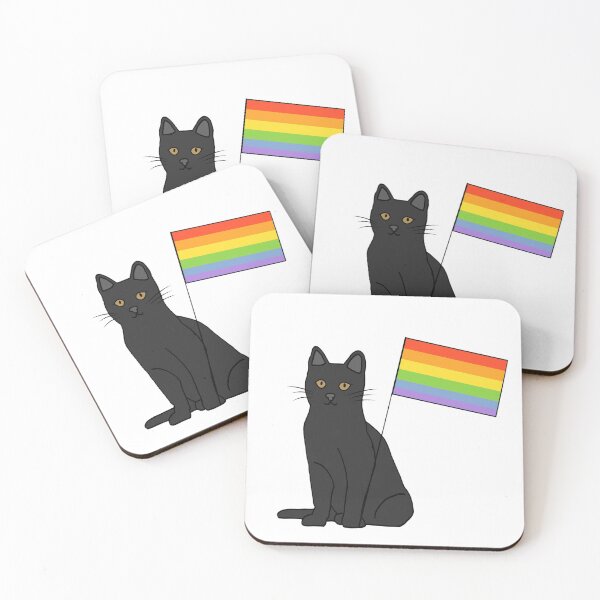 Item preview, LGBTQ cat designed and sold by catgirlcarlee.